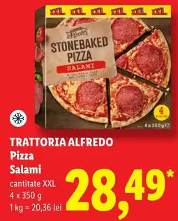 Lidl Trattoria Alfredo Pizza Salami Ofertă