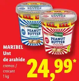 Lidl Maribel unt de arahide Ofertă