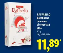 Lidl Raffaello bomboane cu cocos și ciocolată albă Ofertă