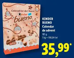 Lidl Kinder bueno Ofertă