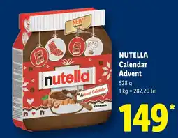 Lidl Nutella Calendar Advent Ofertă