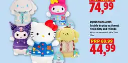 Lidl Squishmallows Jucărie de pluș cu licență Hello Kitty and Friends Ofertă