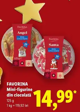 Lidl Favorina mini-figurine din ciocolată Ofertă