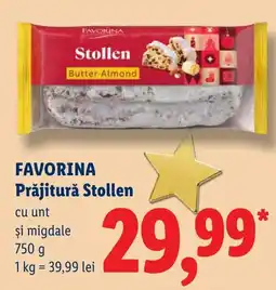 Lidl Favorina prăjitură stollen Ofertă