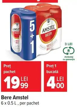 Carrefour Bere Amstel Ofertă