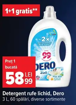 Carrefour Dero detergent rufe lichid Ofertă
