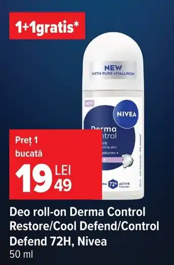 Nivea deo roll-on derma control