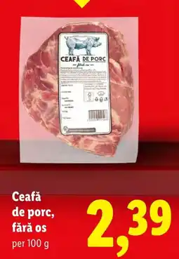 Lidl Ceață de porc Ofertă