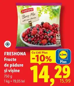 Lidl Freshona fructe de pădure și vișine Ofertă