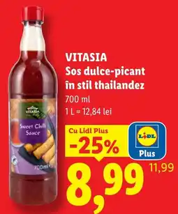 Lidl Vitasia sos dulce-picant in stil thailandez Ofertă