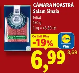 Lidl Salam Sinaia Ofertă