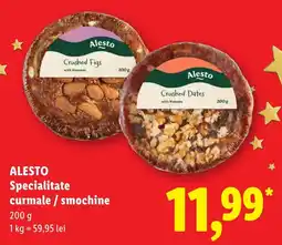 Lidl Alesto Specialitate curmale / smochine Ofertă