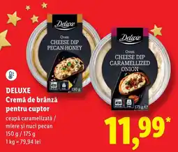 Lidl Deluxe cremă de brânză pentru cuptor Ofertă