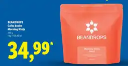 Lidl Beandrops cafea boabe morning ninja Ofertă