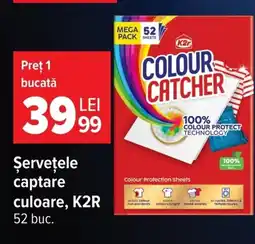 Carrefour K2r servetele captare culoare Ofertă