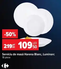 Carrefour Harena Blanc serviciu de masă Ofertă