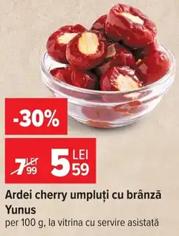 Carrefour Ardei cherry umpluți cu brânză Yunus Ofertă