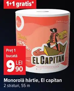 Carrefour El capitan monorolă hârtie Ofertă
