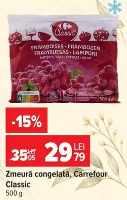 Carrefour Zmeură congelată Ofertă