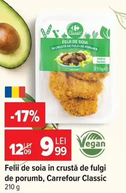 Carrefour Carrefour Classic felii de soia Ofertă