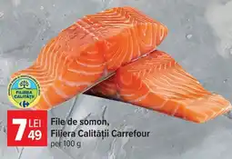 Carrefour Filiera Calității Carrefour File de somon Ofertă