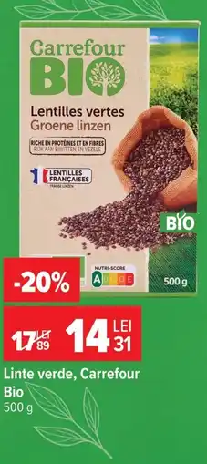 Carrefour Carrefour linte verde Ofertă