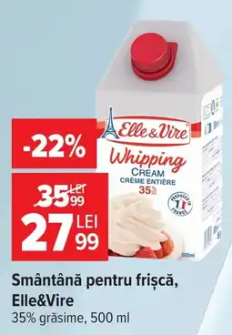 Carrefour Smântână pentru frișcă Ofertă