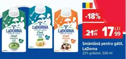 Carrefour LaDorna smântână pentru gătit Ofertă
