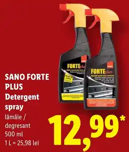 Lidl Sano forte plus detergent spray Ofertă