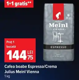 Carrefour Cafea boabe Espresso/Crema Ofertă