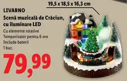 Lidl Livarno scenă muzicală de crăciun Ofertă