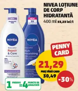 Penny Nivea loțiune de corp hidratantă Ofertă