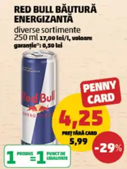 Penny Red Bull băutură energizantă Ofertă