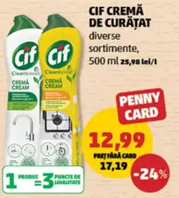 Penny Cif cremă de curățat Ofertă