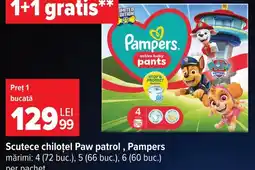Carrefour Pampers scutece chiloțel Ofertă