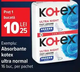 Carrefour kotex absorbante Ofertă