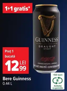 Carrefour Bere Guinness Ofertă