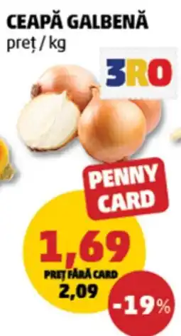 Penny Penny Card Ceapă Galbenă Ofertă