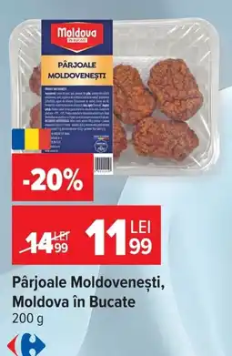 Carrefour Moldova în Bucate Pârjoale Moldovenești Ofertă
