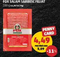 Penny Fox salam sârbesc Ofertă