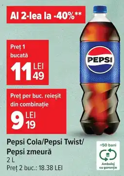 Carrefour Pepsi cola Ofertă