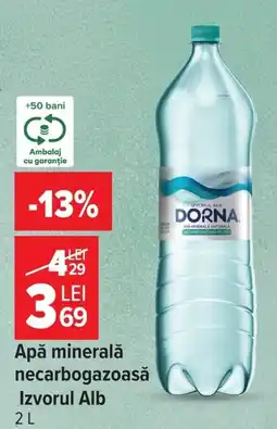 Carrefour Dorna apă minerală necarbogazoasă Ofertă
