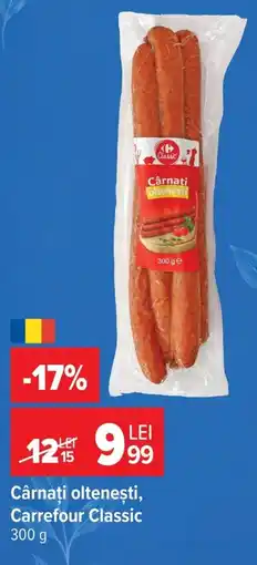 Carrefour Carrefour Classic Cârnați oltenești Ofertă