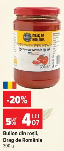Carrefour Drag de România bulion din roșii Ofertă