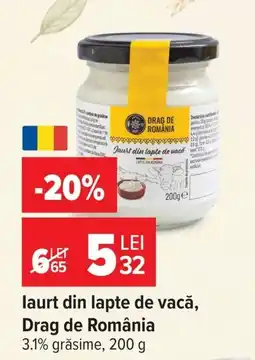 Carrefour laurt din lapte de vacă Ofertă