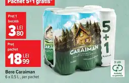 Carrefour Bere Caraiman Ofertă