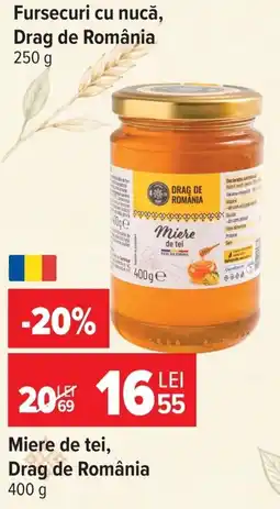 Carrefour Drag de România Miere de tei Ofertă