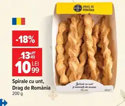 Carrefour Drag de România spirale cu unt Ofertă