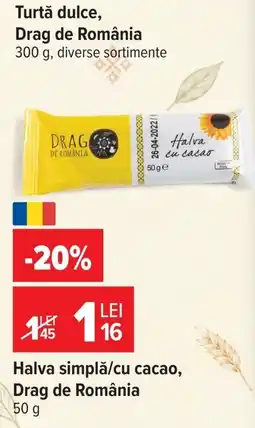 Carrefour Halva simplă/cu cacao Ofertă