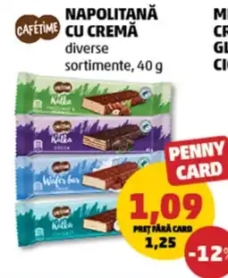Penny Cafetime napolitană cu cremă Ofertă